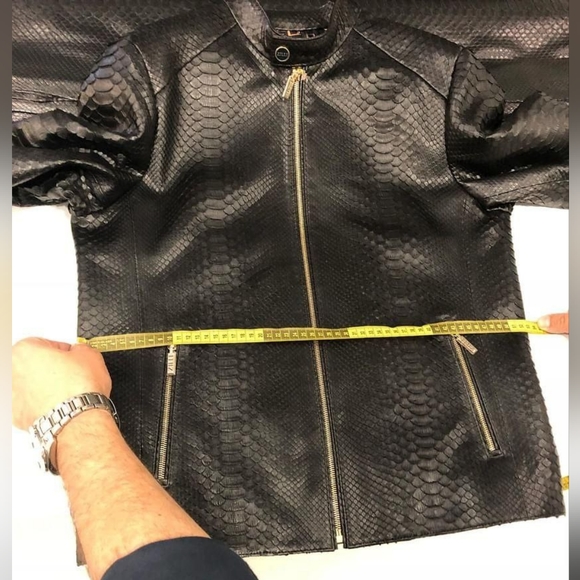 NWT GENUINE PYTHON JACKET - Picture 5 of 7